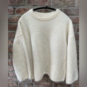 H&M oversized mohair blend sweater